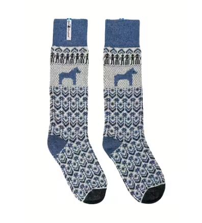 Yllesockan Dalarna Blå